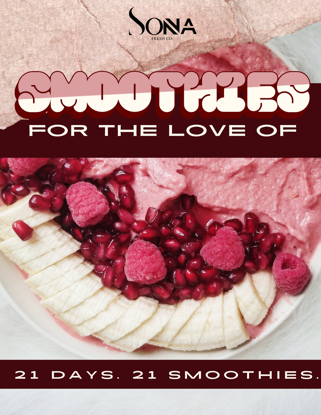 FOR THE LOVE OF SMOOTHIES E-BOOK